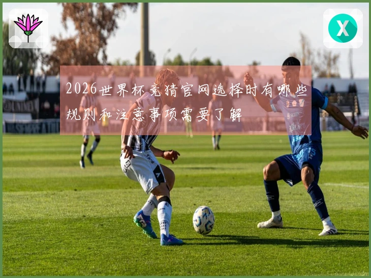 2026世界杯竞猜官网选择时有哪些规则和注意事项需要了解