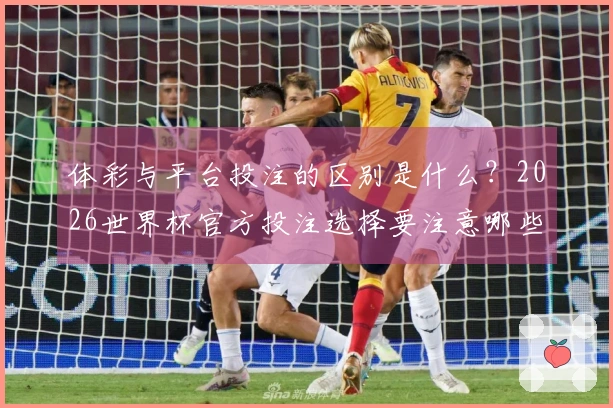 体彩与平台投注的区别是什么?2026世界杯官方投注选择要注意哪些合规问题