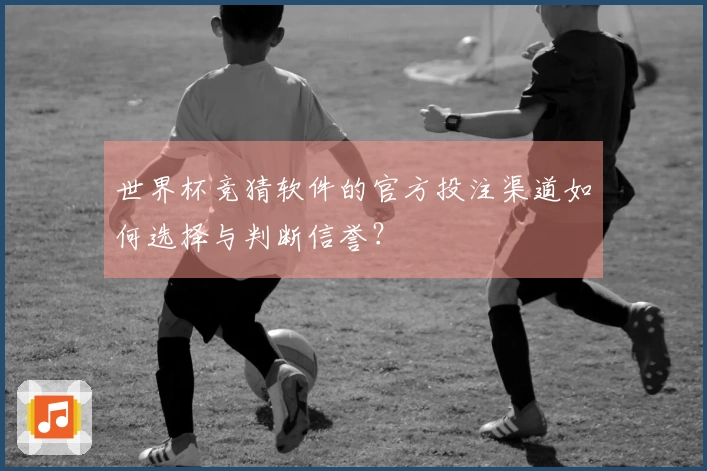 世界杯竞猜软件的官方投注渠道如何选择与判断信誉？