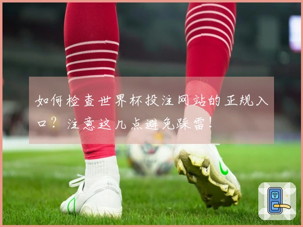 如何检查世界杯投注网站的正规入口？注意这几点避免踩雷！